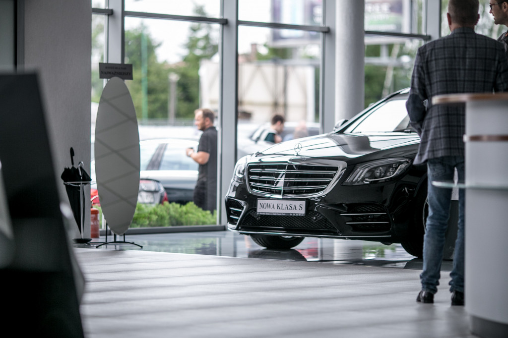 Dream Cars w salonie Mercedesa