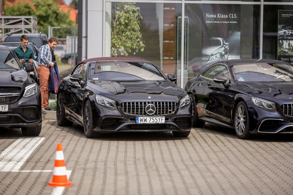 Dream Cars w salonie Mercedesa