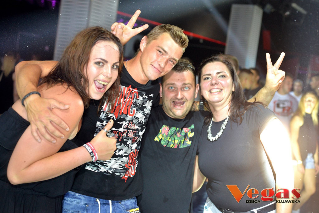 Sobotnia impreza w klubie Vegas