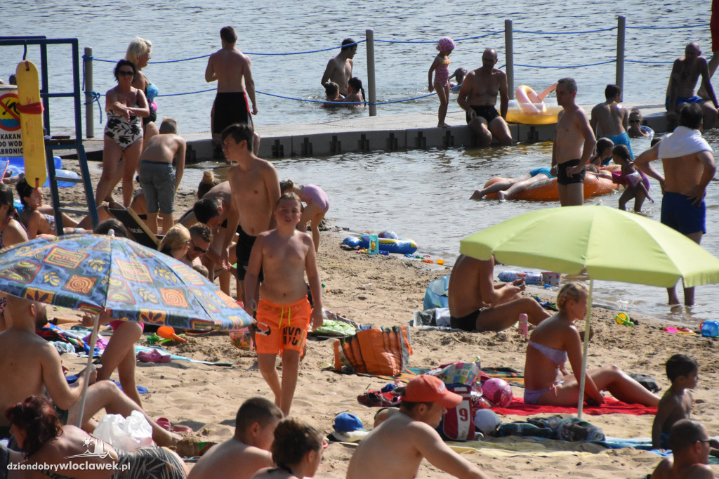 Tłumy na włocławskich plażach!