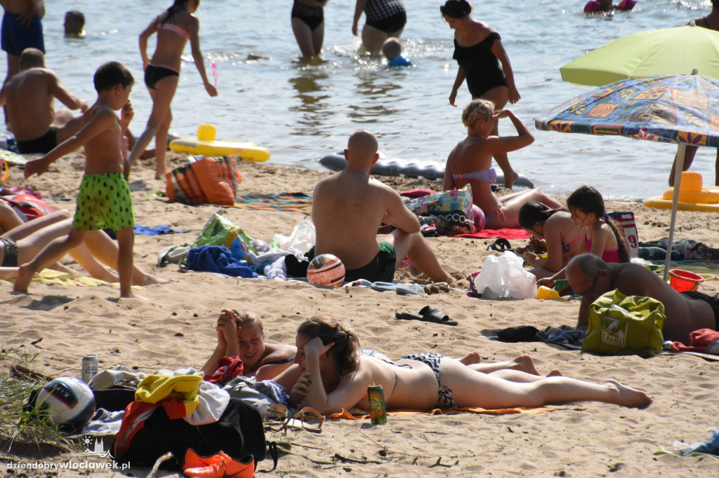 Tłumy na włocławskich plażach!