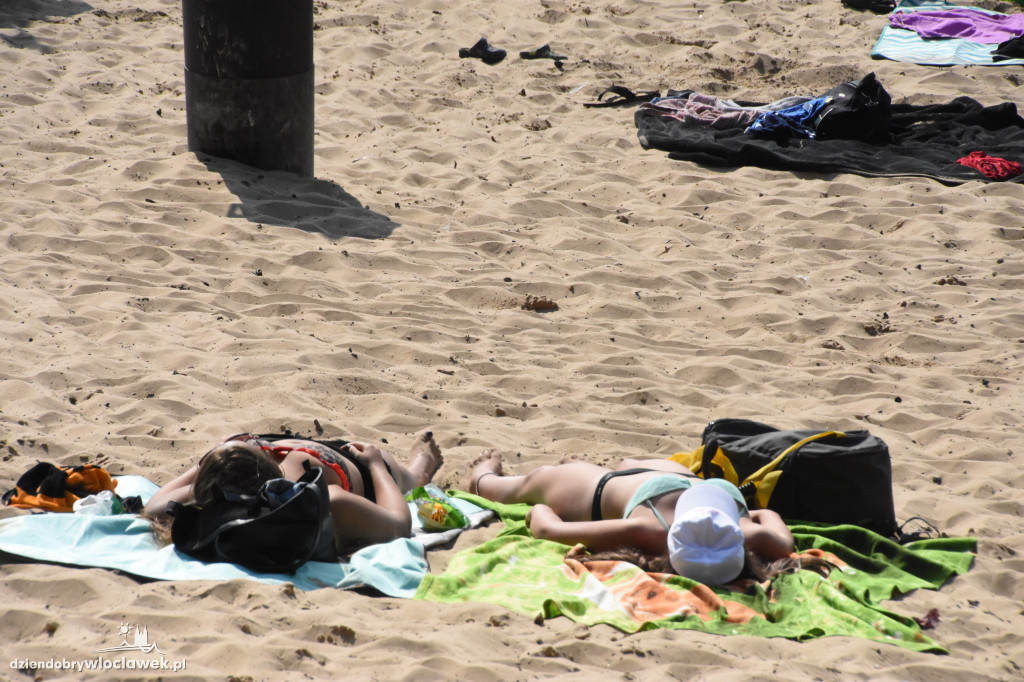 Tłumy na włocławskich plażach!