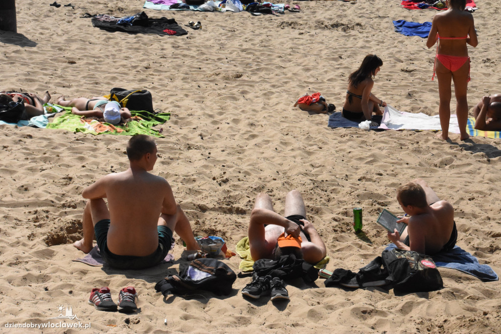 Tłumy na włocławskich plażach!