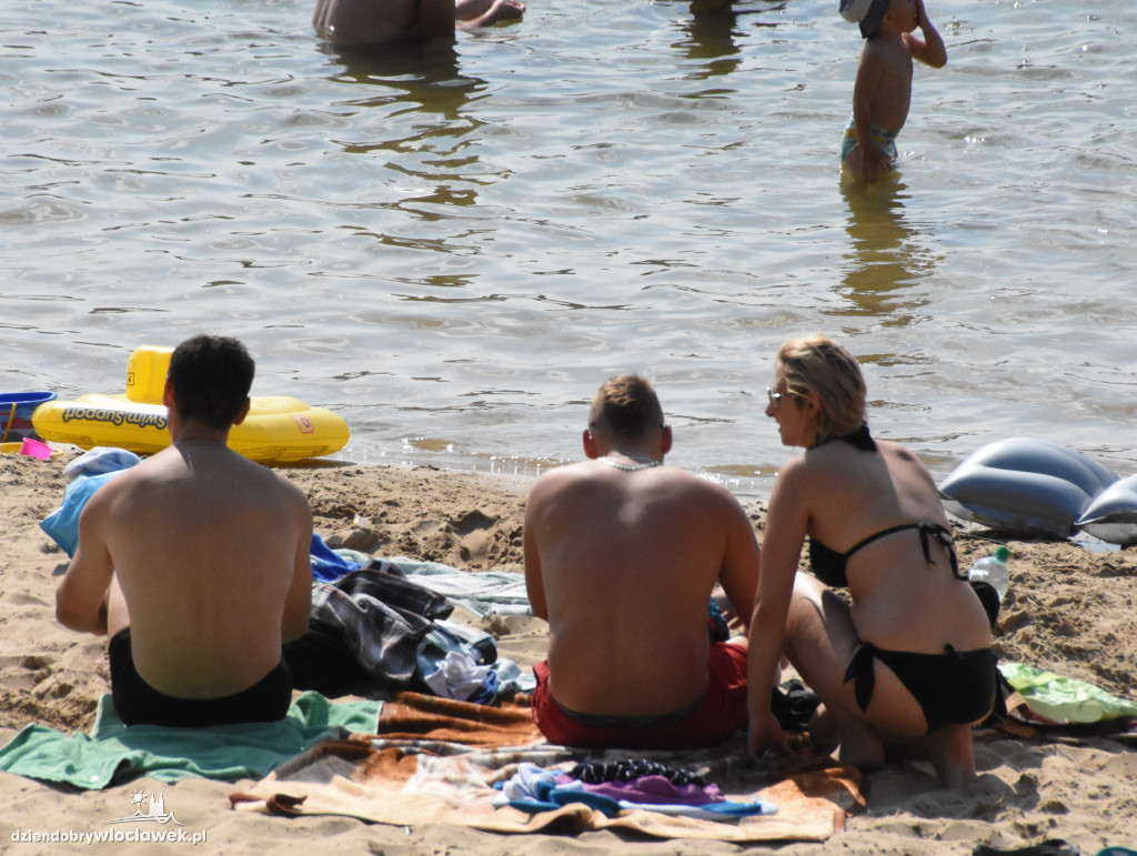 Tłumy na włocławskich plażach!