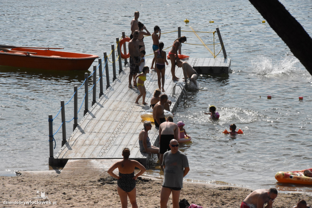 Tłumy na włocławskich plażach!