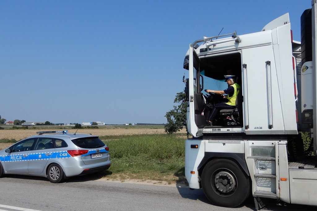 Kierowcy ciężarówek na celowniku