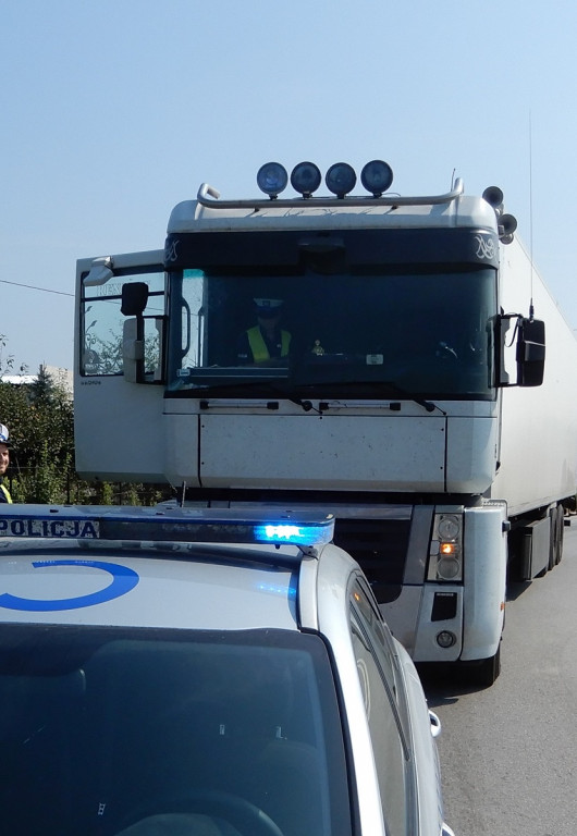 Kierowcy ciężarówek na celowniku