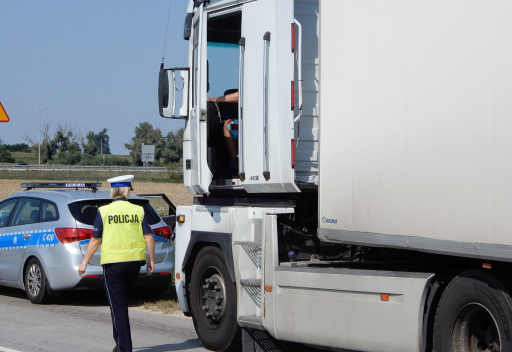 Kierowcy ciężarówek na celowniku