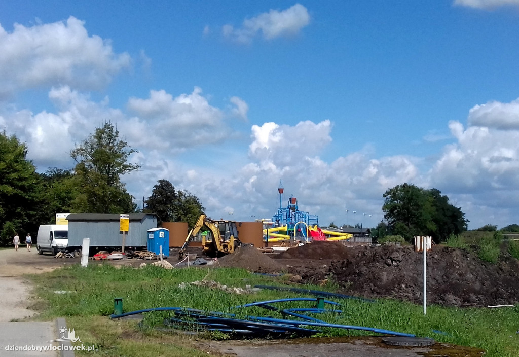 Wodny plac zabaw prawie skończony