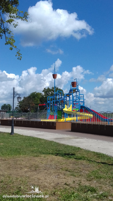 Wodny plac zabaw prawie skończony