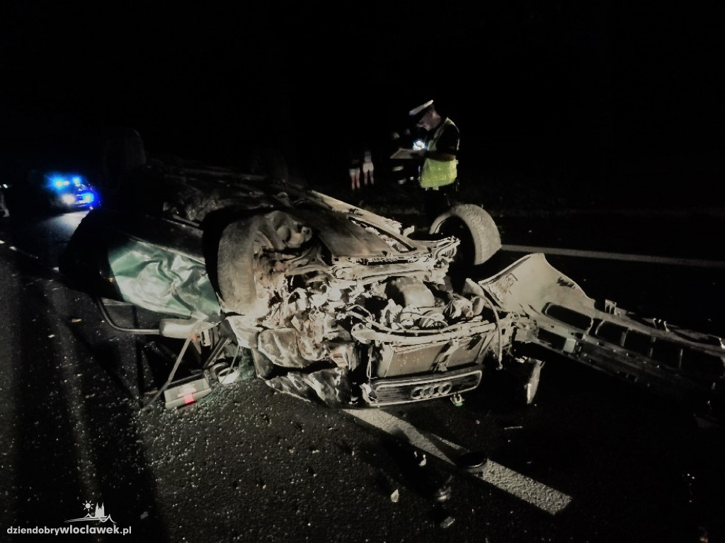 Audi dachowało na DK91