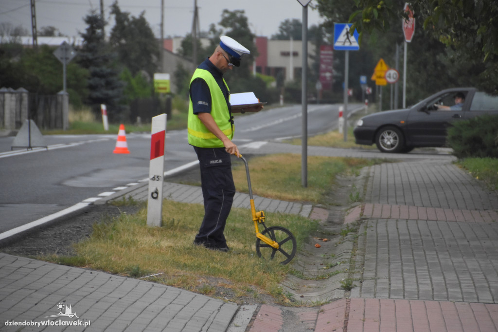 Zderzenie osobówki z cysterną