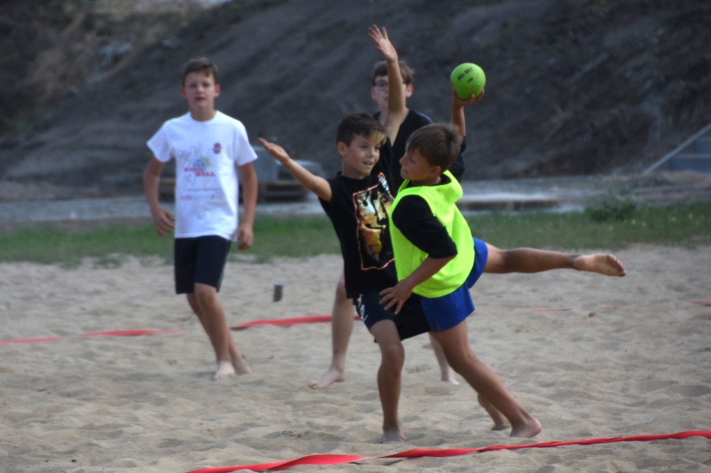 Plażowy turniej piłki ręcznej Junaka