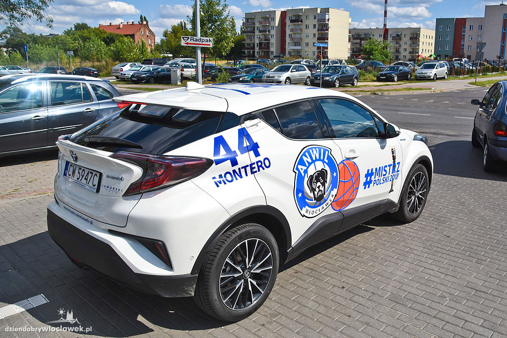 Trener Anwilu i zawodnicy dostali Toyoty