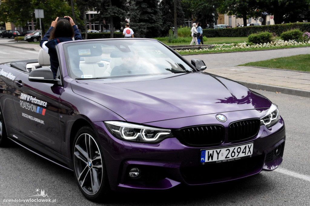 Przejazd BMW przez Włocławek