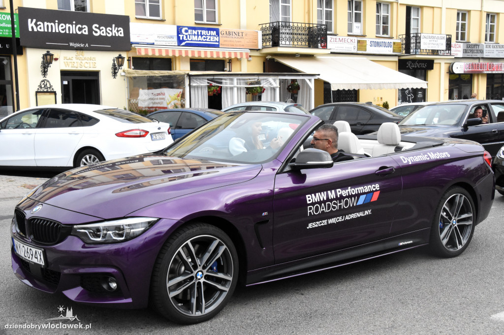 Przejazd BMW przez Włocławek