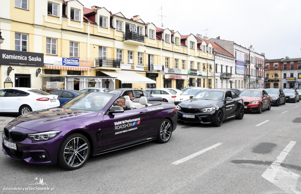 Przejazd BMW przez Włocławek