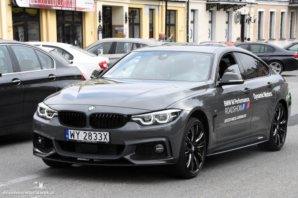 Przejazd BMW przez Włocławek