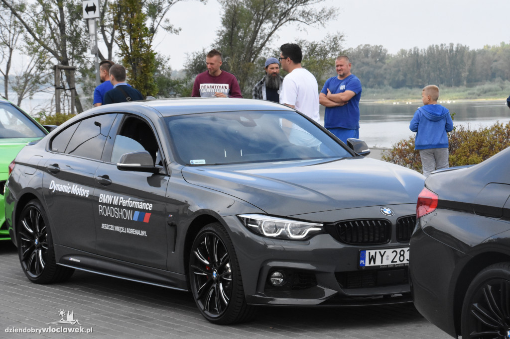 Przejazd BMW przez Włocławek