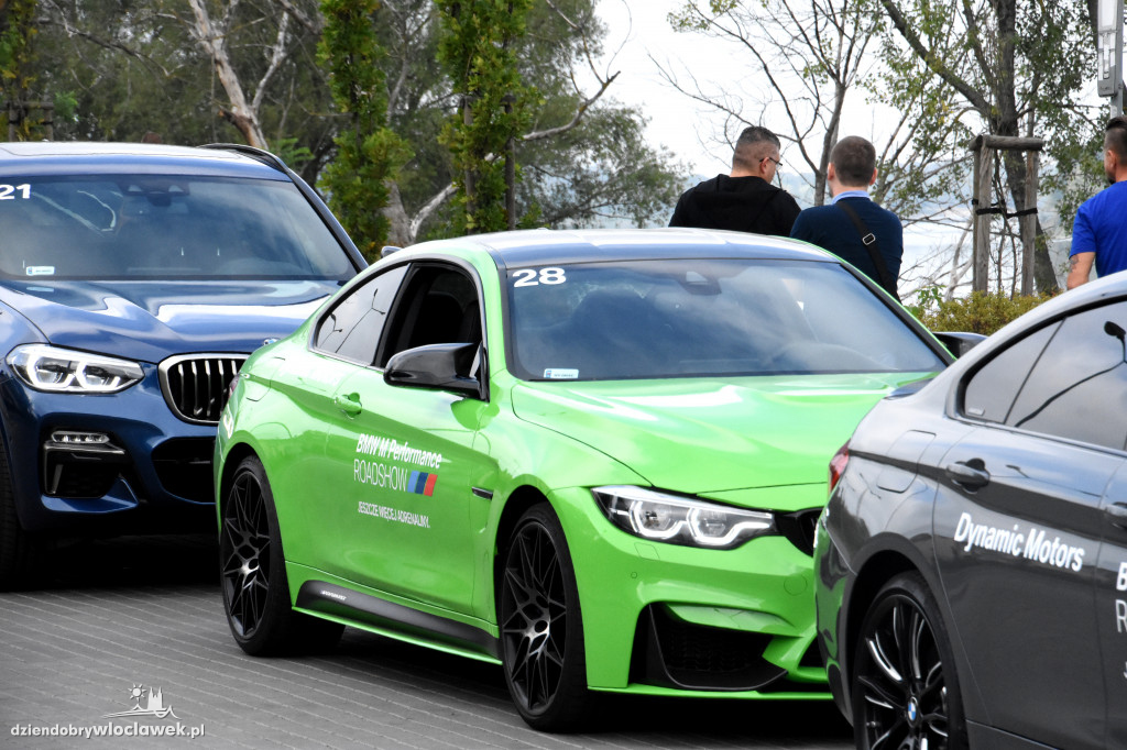 Przejazd BMW przez Włocławek