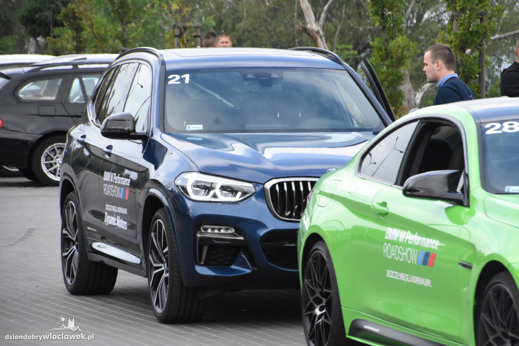 Przejazd BMW przez Włocławek