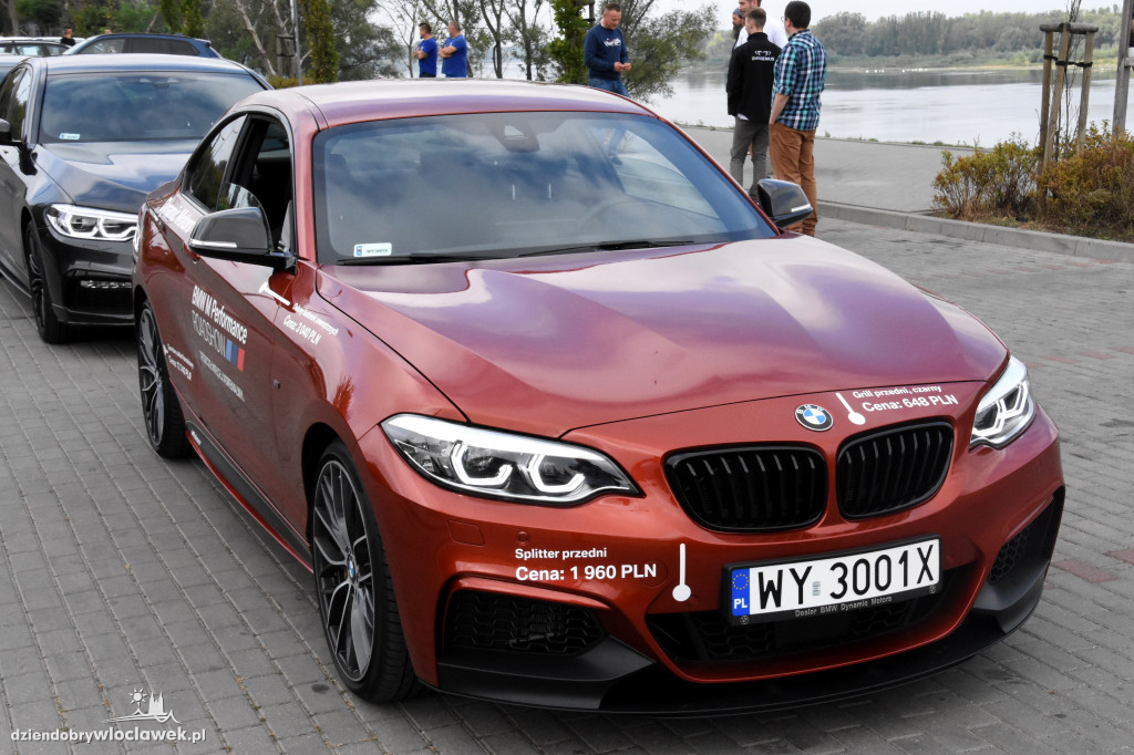 Przejazd BMW przez Włocławek