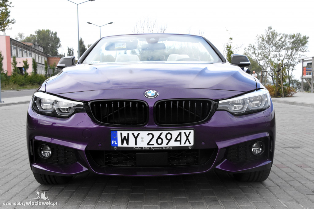 Przejazd BMW przez Włocławek