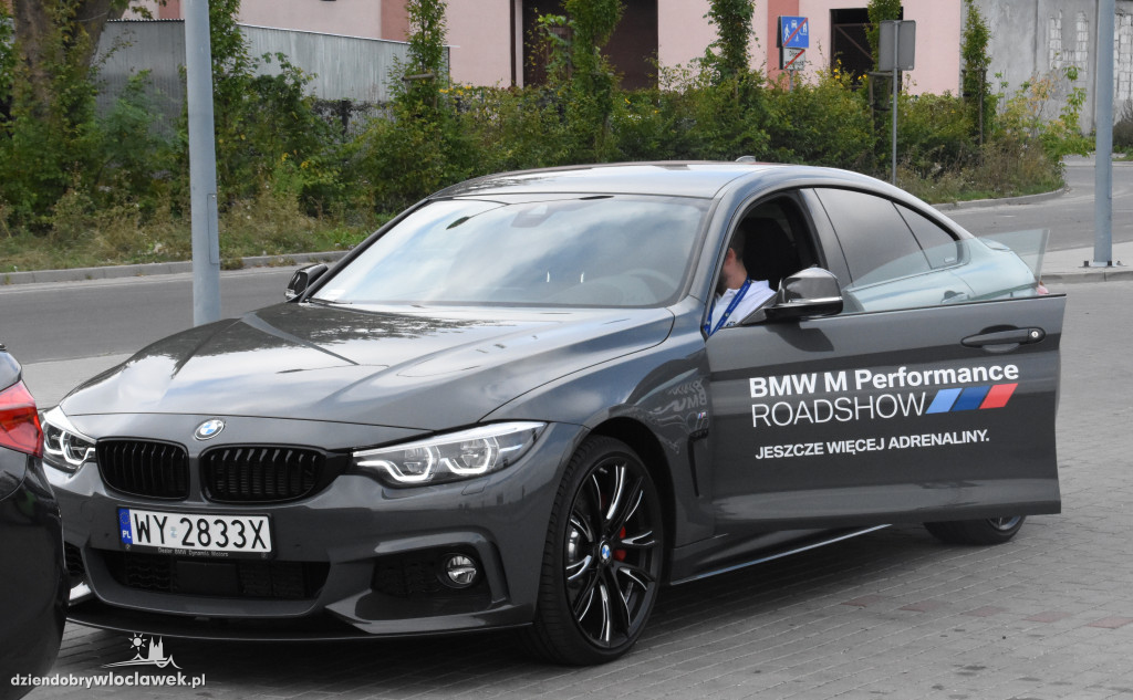Przejazd BMW przez Włocławek