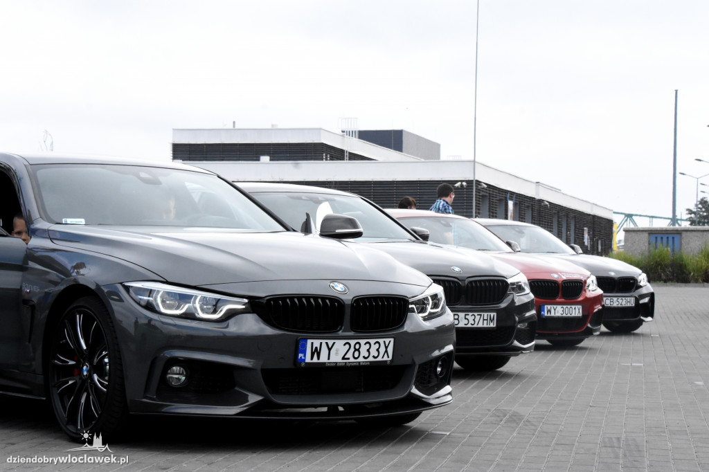Przejazd BMW przez Włocławek