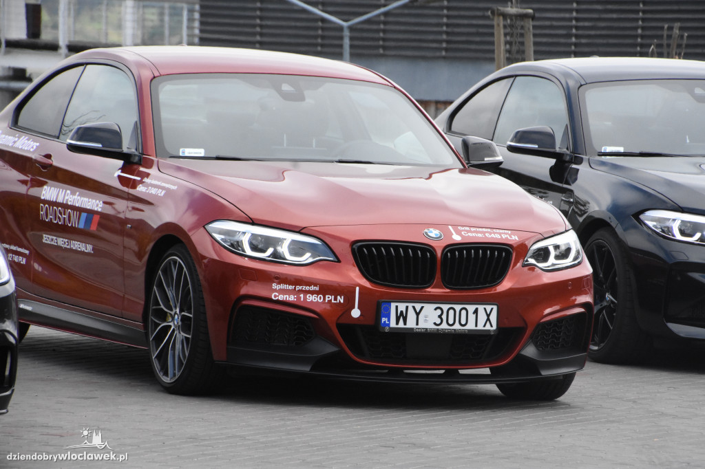 Przejazd BMW przez Włocławek