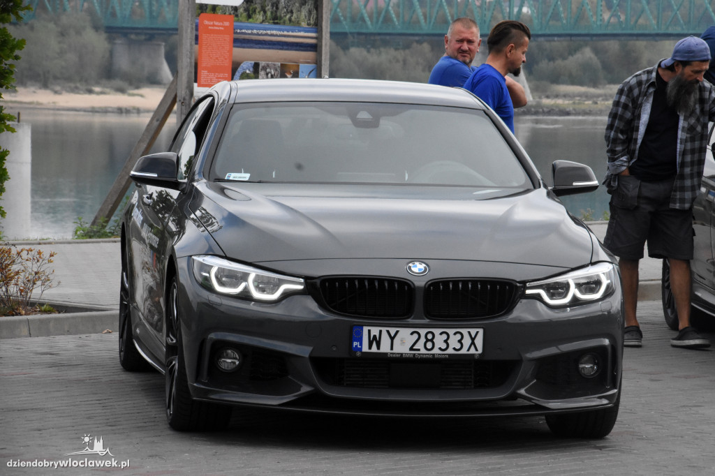 Przejazd BMW przez Włocławek