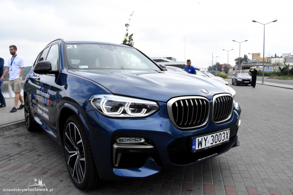 Przejazd BMW przez Włocławek
