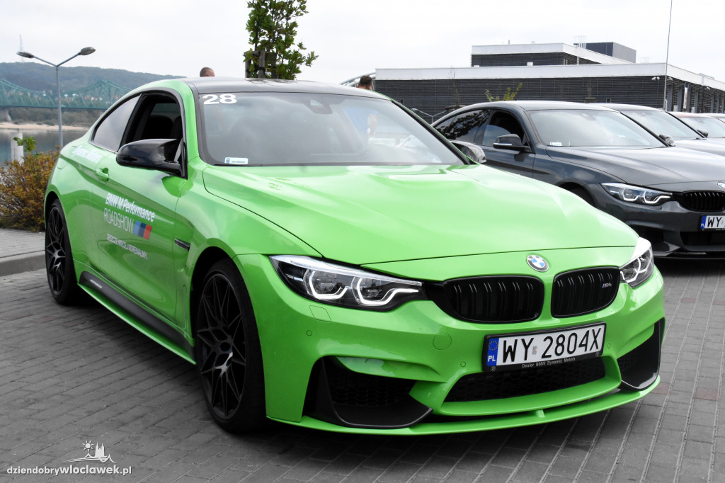 Przejazd BMW przez Włocławek