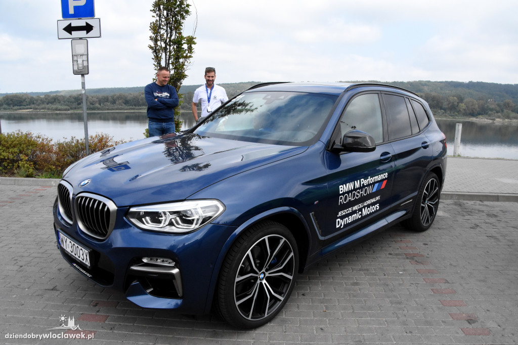 Przejazd BMW przez Włocławek