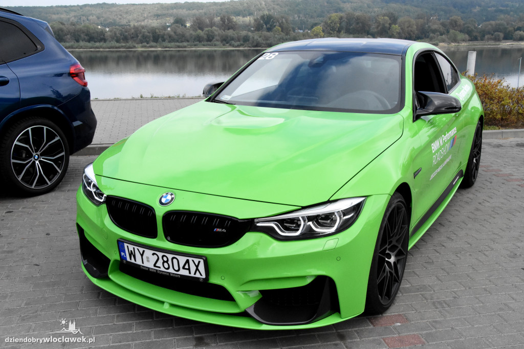 Przejazd BMW przez Włocławek