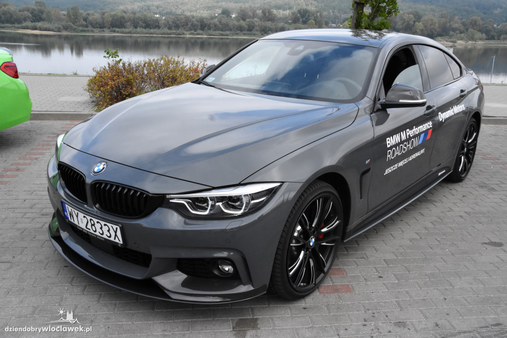 Przejazd BMW przez Włocławek