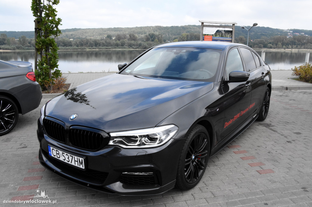 Przejazd BMW przez Włocławek