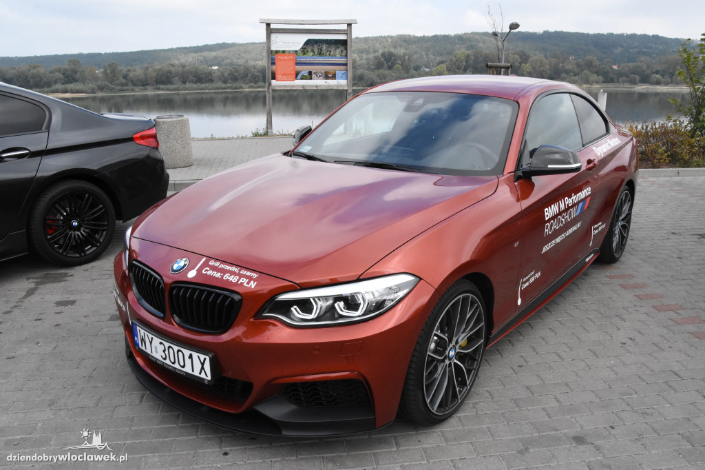 Przejazd BMW przez Włocławek