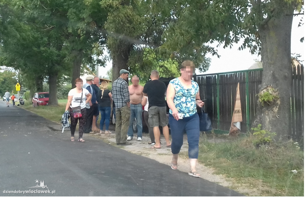 Auto od razu stanęło w płomieniach!