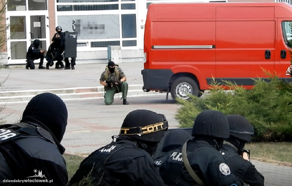 Terroryści we włocławskim Anwilu