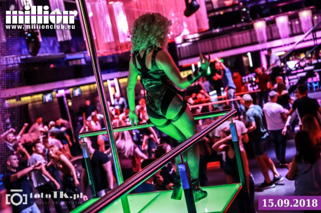 Gorąca sobotnia noc w Million Club