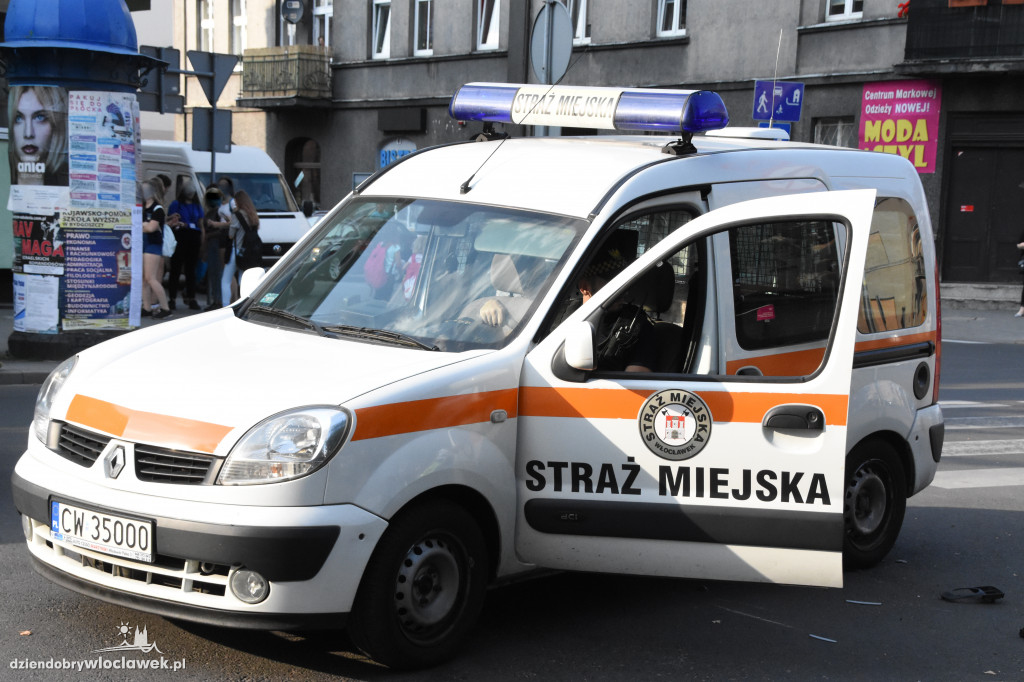 Potrącenie motocyklisty na św. Antoniego