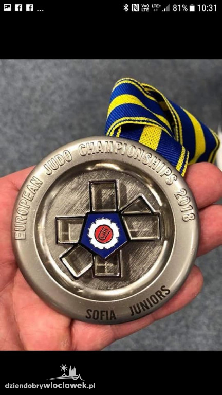 Została vicemistrzem Europy w judo!