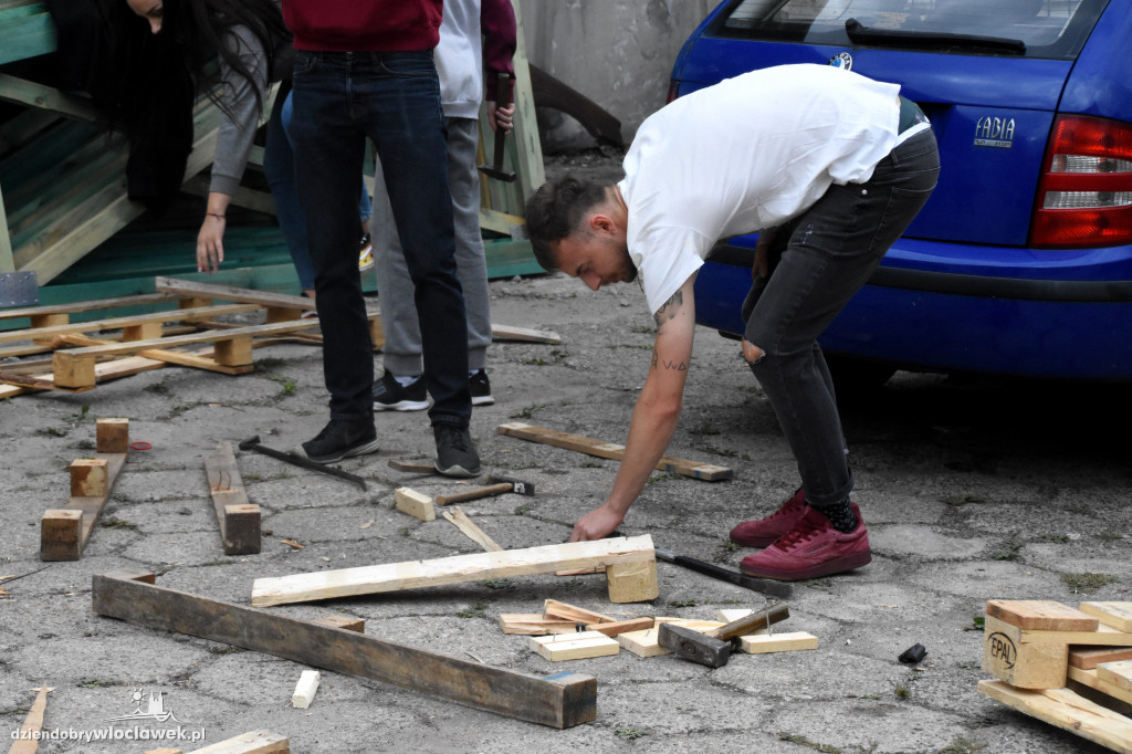 W Gwoździarni zbudowali parklet!
