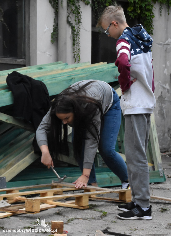 W Gwoździarni zbudowali parklet!