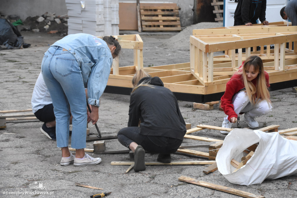 W Gwoździarni zbudowali parklet!