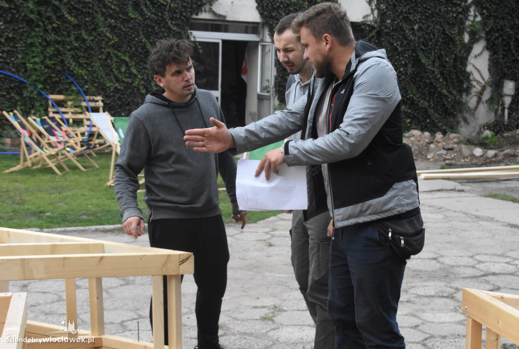 W Gwoździarni zbudowali parklet!