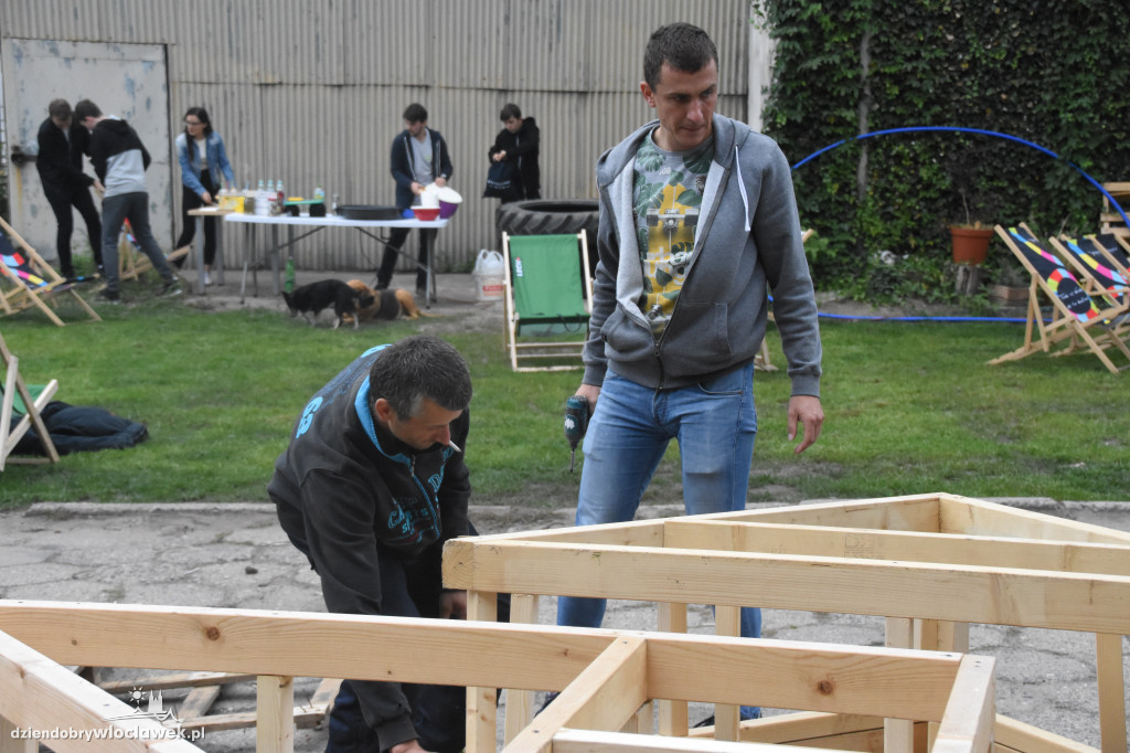 W Gwoździarni zbudowali parklet!