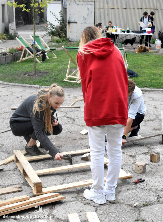 W Gwoździarni zbudowali parklet!