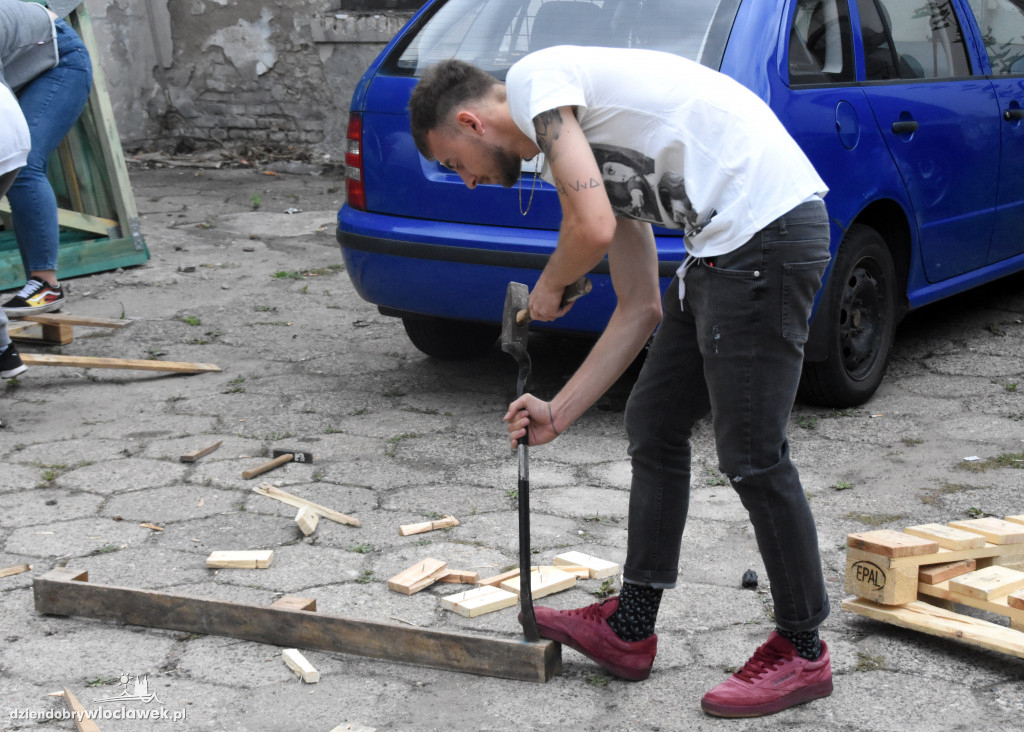 W Gwoździarni zbudowali parklet!